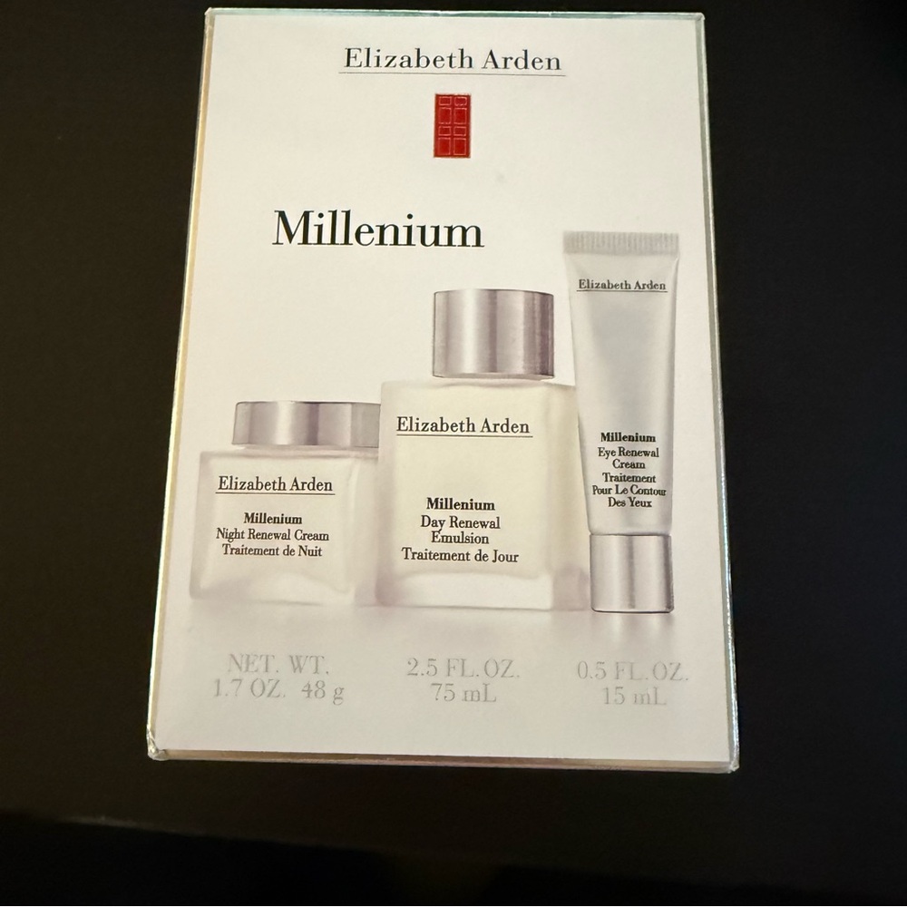 Elizabeth Arden Millennium Skincare‎ Trio Emulsion, Night Cream and Eye Cream